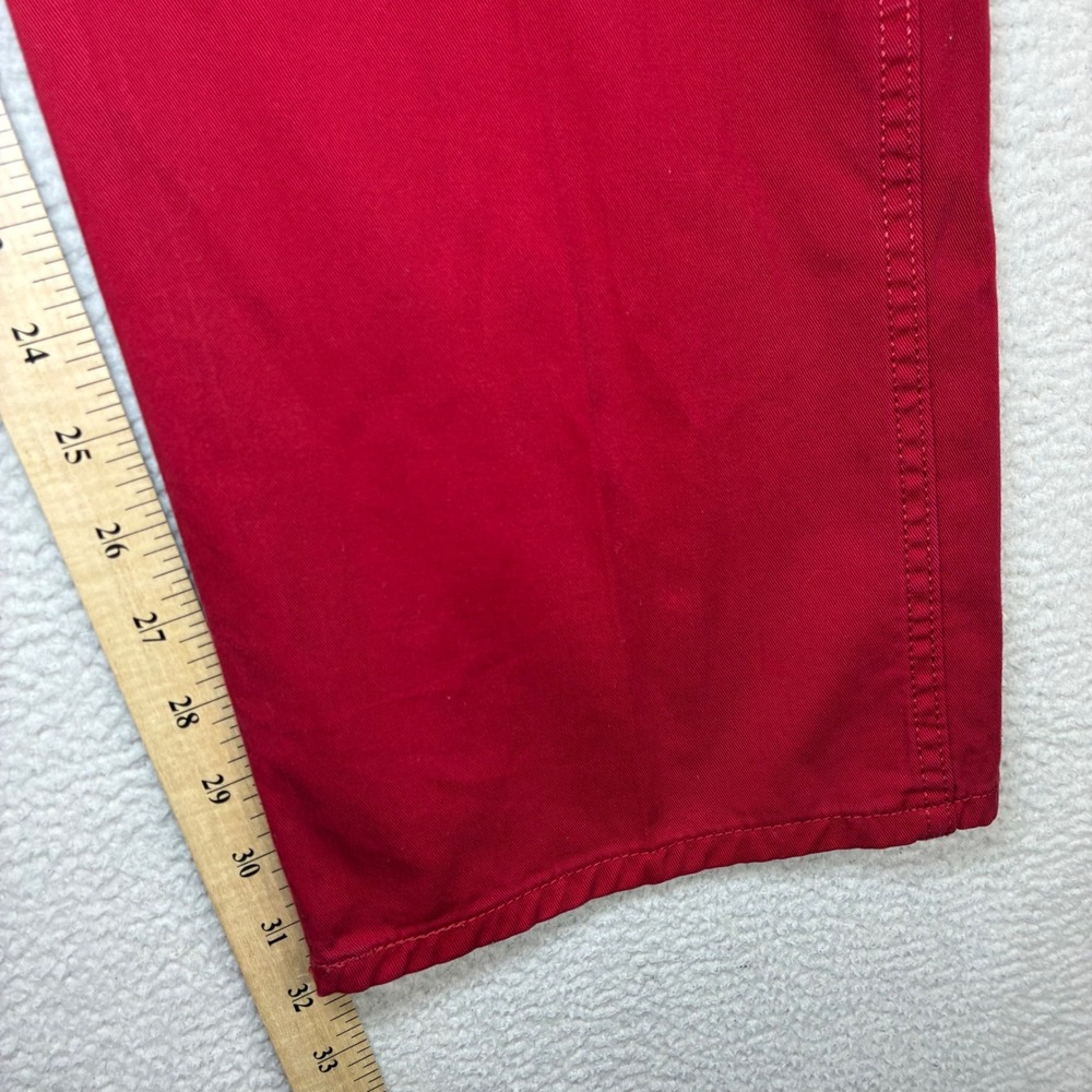 Levis 569 Loose Straight Jeans Men 34x32 Red Rockstar Baggy Stretch Skater Pants - Picture 6 of 10